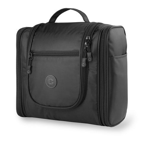 Hanging Toiletry Bag - Black by Carry Craft